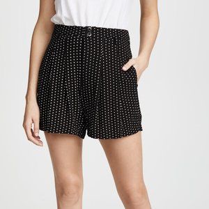 Free people polka dot shorts sz 4